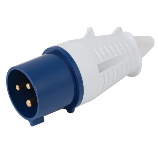 Industrial Plugs - 3 Pin, 240V, Blue