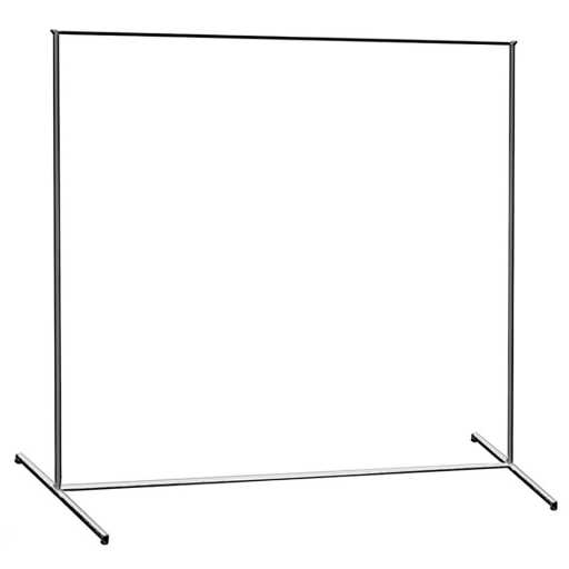 Welding Curtain Frames - Dual Size Frame 6' x 6' with Extension for 6' x 8'