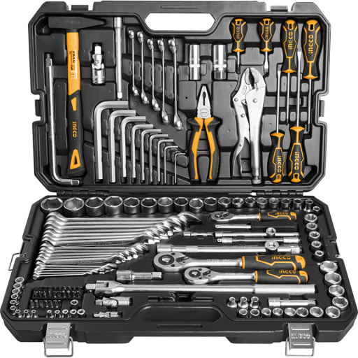 Tool Sets, Ingco - 142 Pcs Combination Tool Set