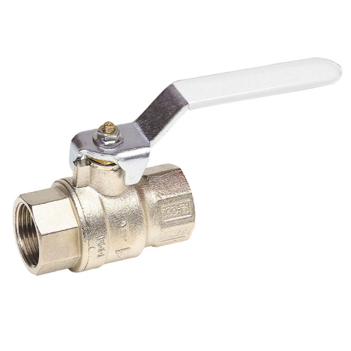 Oxygen Degreased Ball Valves, Air-Pro - Female x Female, BSPP, White Lever Handle