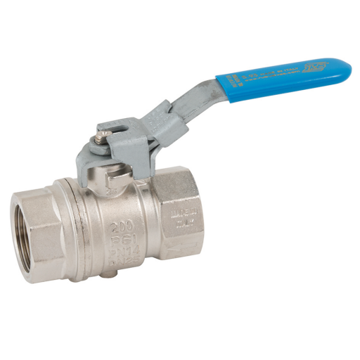 Vented Lockable Ball Valves - Female x Female, BSPP