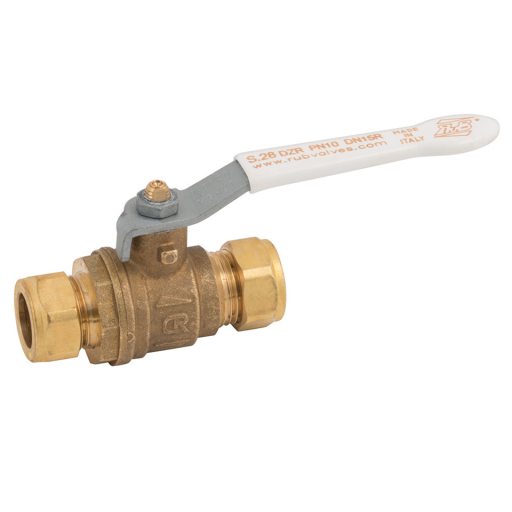 Compression End WRAS Ball Valves - Male x Male